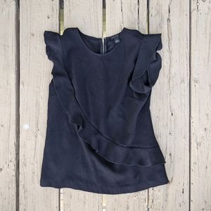 Ann Taylor Scallop Top